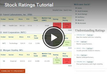 Stock Ratings Tutorial